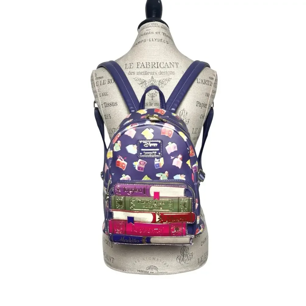 Disney x Loungefly | Women | Princess Fairytale Books Film Mini Backpack